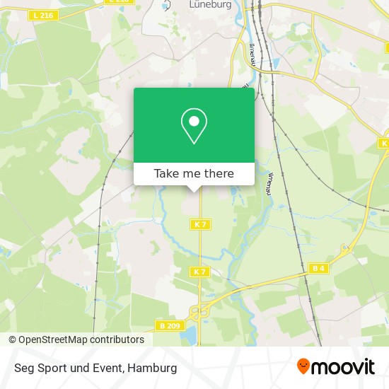 Seg Sport und Event map