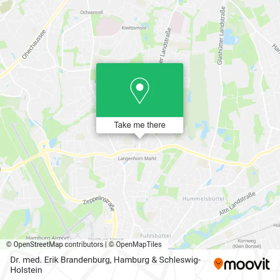 Карта Dr. med. Erik Brandenburg