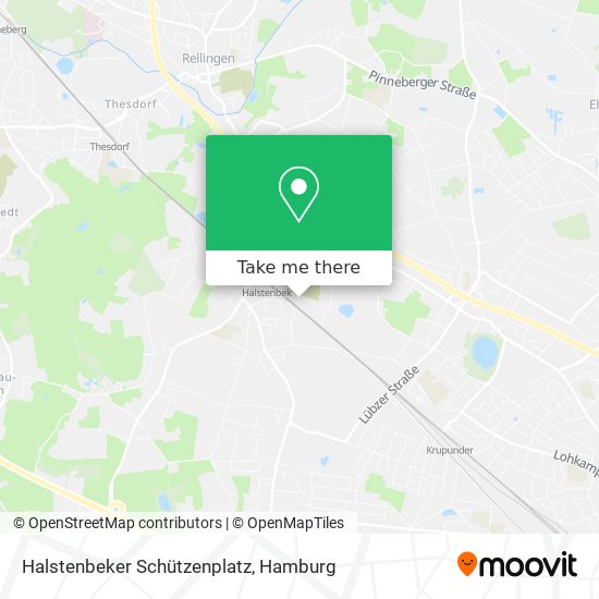 Halstenbeker Schützenplatz map