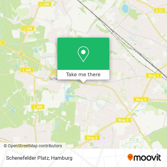 Schenefelder Platz map