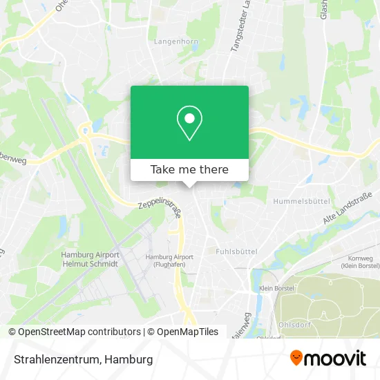 Карта Strahlenzentrum