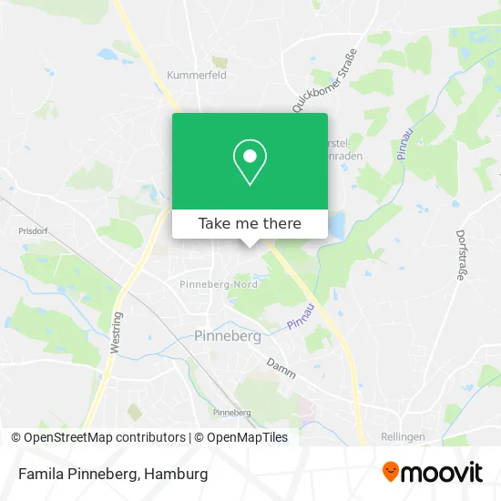 Карта Famila Pinneberg