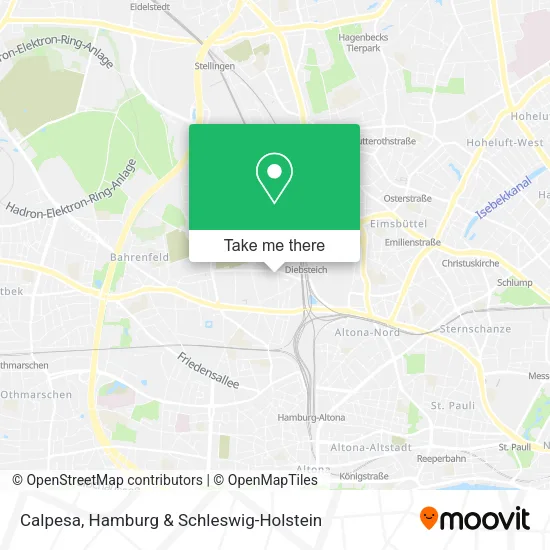 Calpesa map