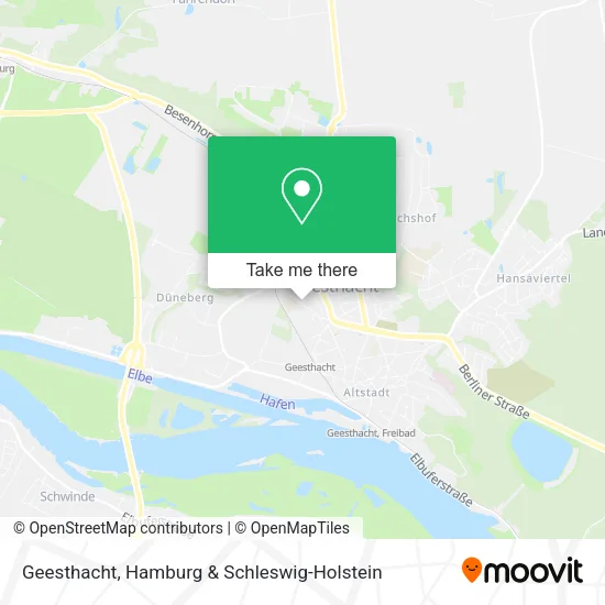 Geesthacht map