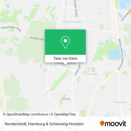 Карта Norderstedt
