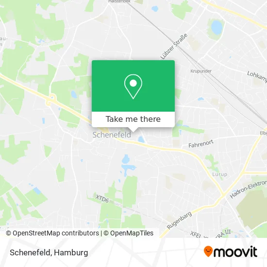 Карта Schenefeld