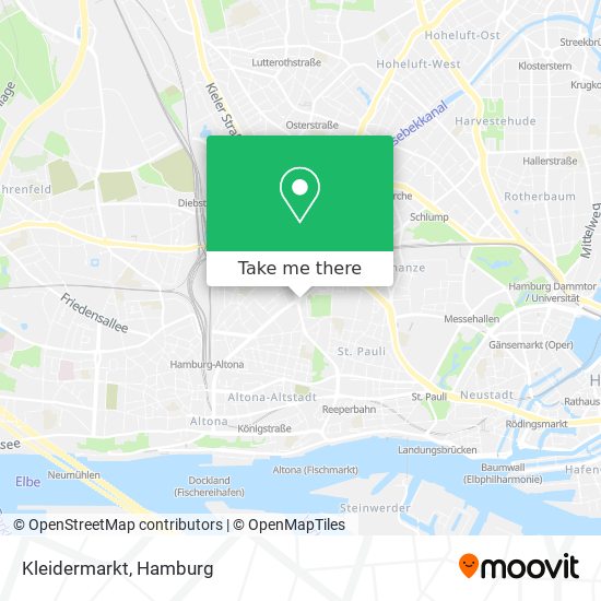 Kleidermarkt map