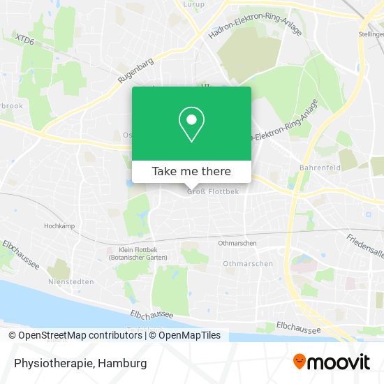 Physiotherapie map