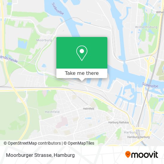 Moorburger Strasse map