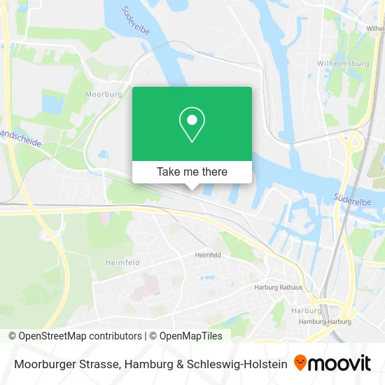 Карта Moorburger Strasse