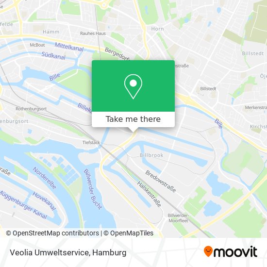 Veolia Umweltservice map