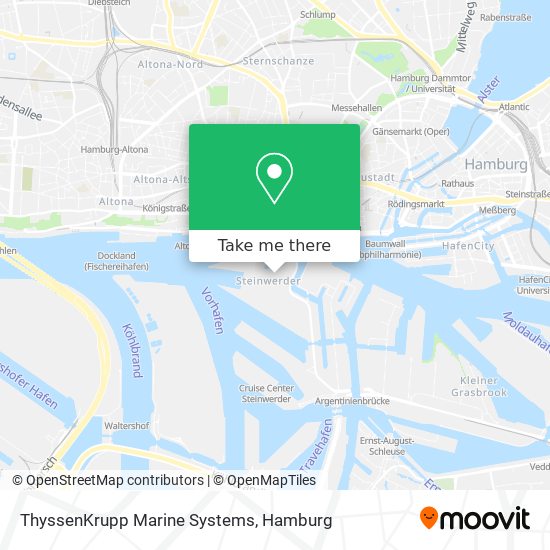 ThyssenKrupp Marine Systems map