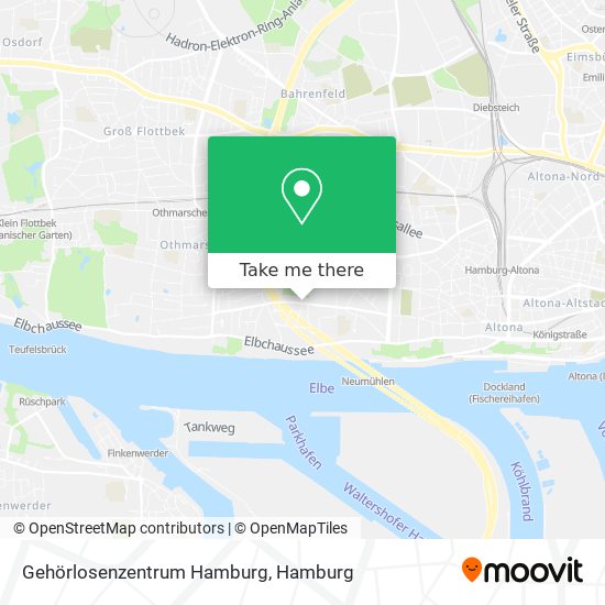 Gehörlosenzentrum Hamburg map