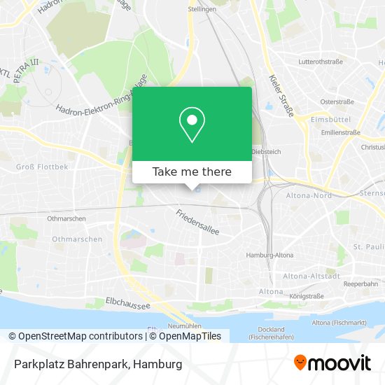 Parkplatz Bahrenpark map