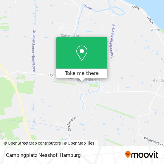 Campingplatz Nesshof map