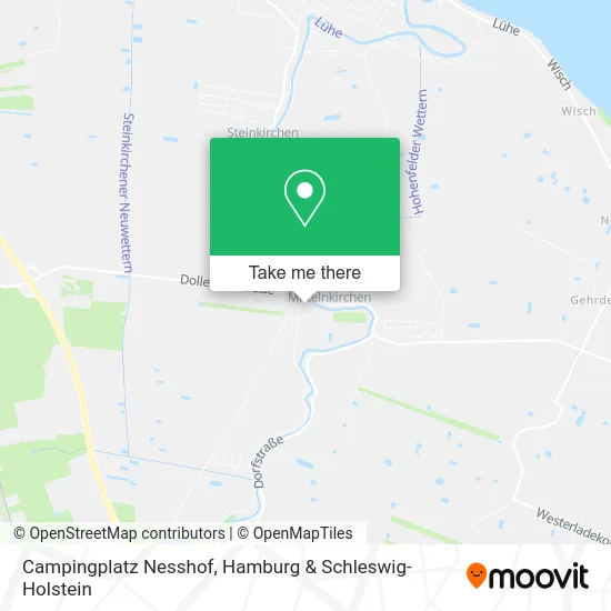 Карта Campingplatz Nesshof