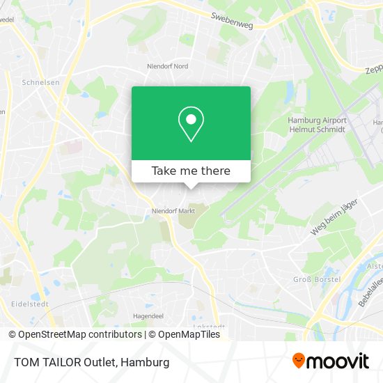 TOM TAILOR Outlet map