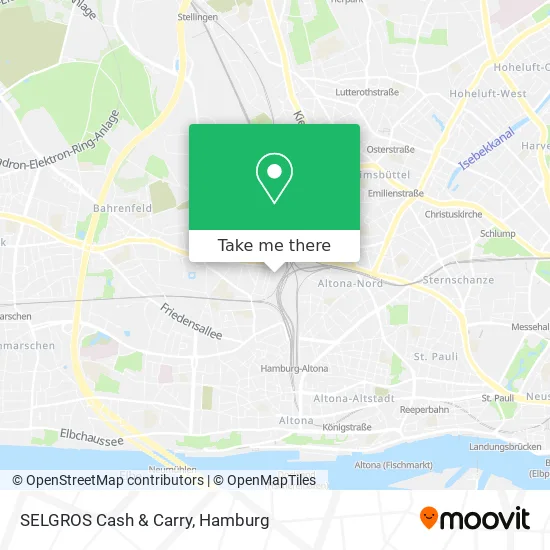 Карта SELGROS Cash & Carry