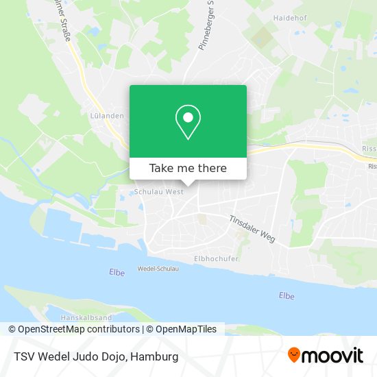 TSV Wedel Judo Dojo map