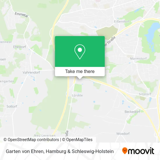 Карта Garten von Ehren