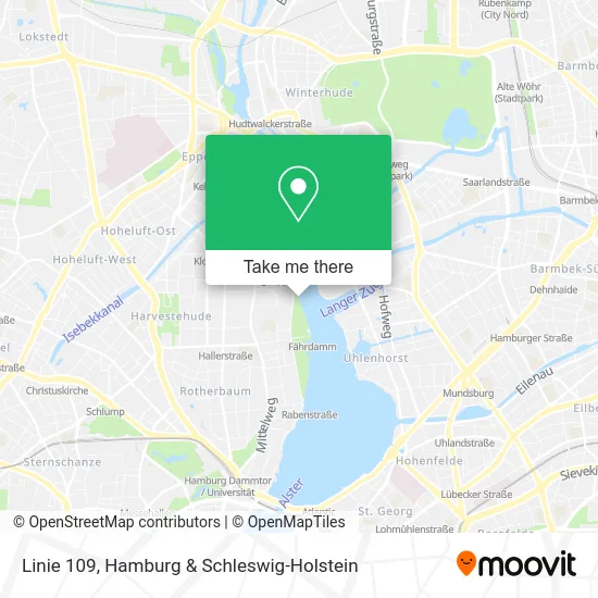 Карта Linie 109