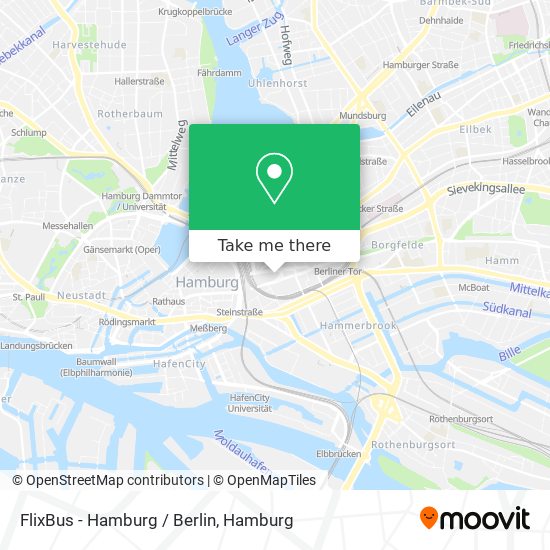 How to get to FlixBus Hamburg Berlin in Hamburg Mitte by Bus