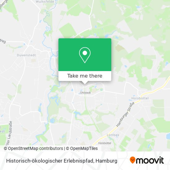 Historisch-ökologischer Erlebnispfad map