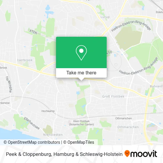 Карта Peek & Cloppenburg