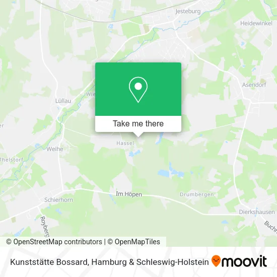 Карта Kunststätte Bossard