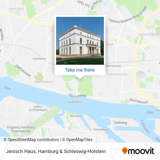 Карта Jenisch Haus