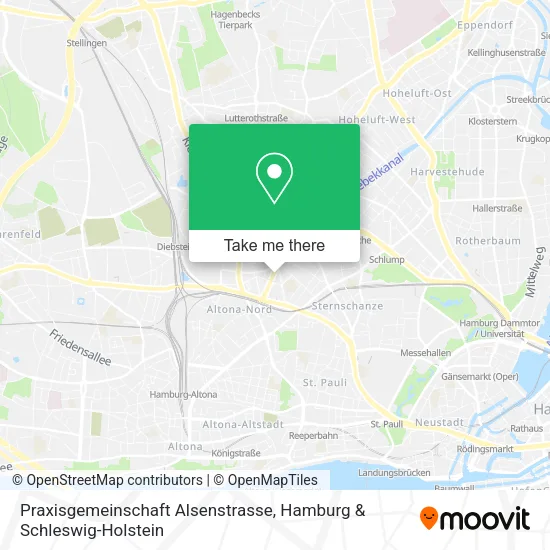 Карта Praxisgemeinschaft Alsenstrasse