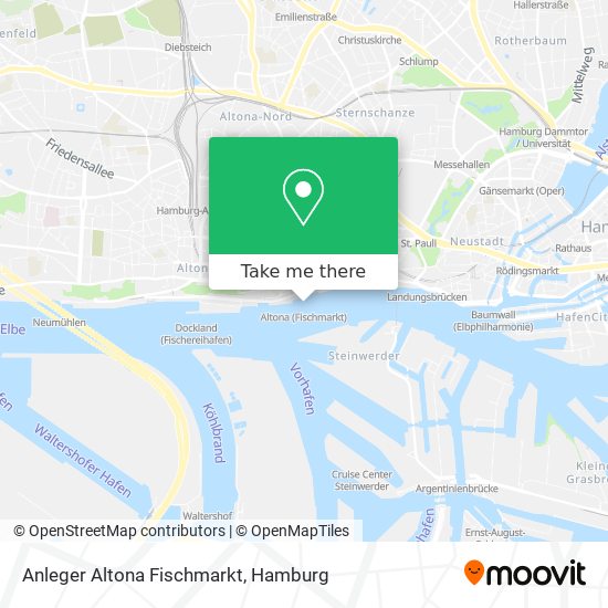 Anleger Altona Fischmarkt map