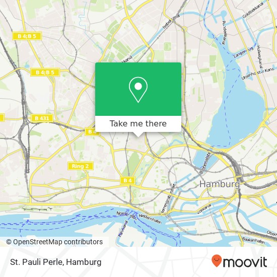 St. Pauli Perle map