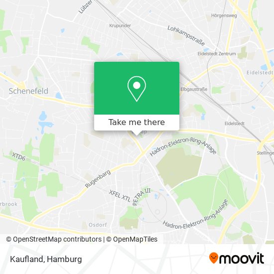 Kaufland map