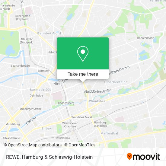 REWE map