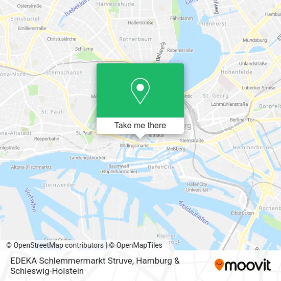 Карта EDEKA Schlemmermarkt Struve