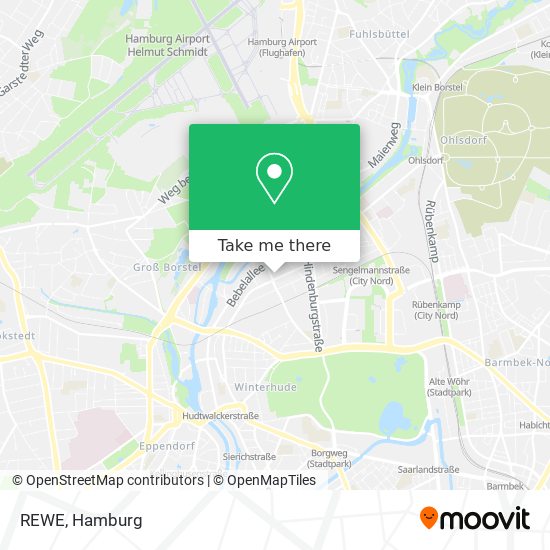 REWE map