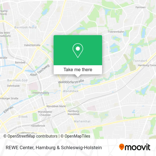 Карта REWE Center