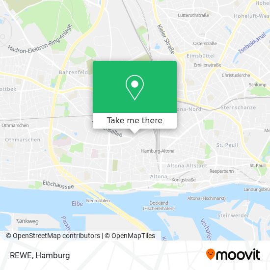 REWE map