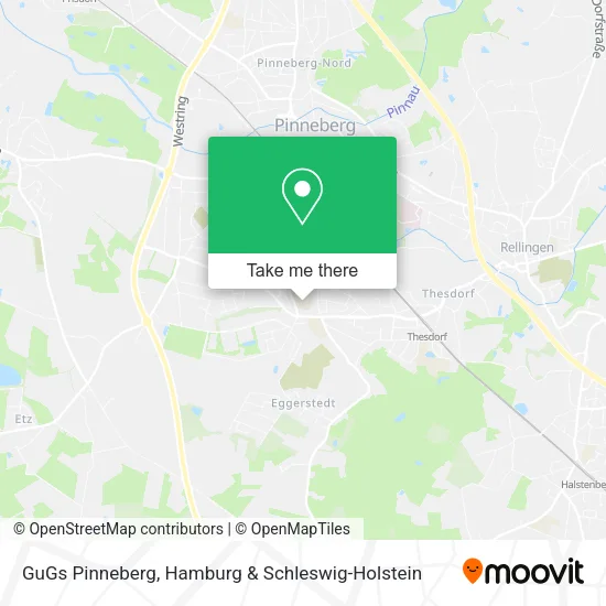 Карта GuGs Pinneberg