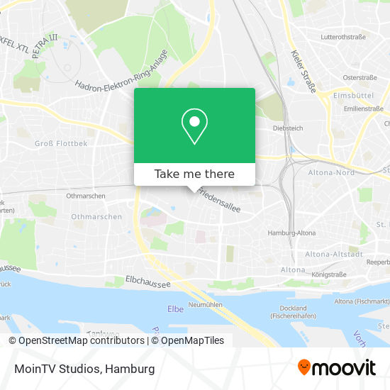 MoinTV Studios map