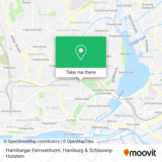 Карта Hamburger Fernsehturm