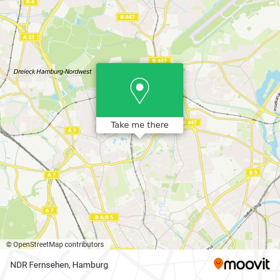 NDR Fernsehen map