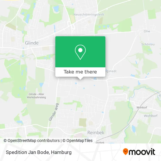 Карта Spedition Jan Bode