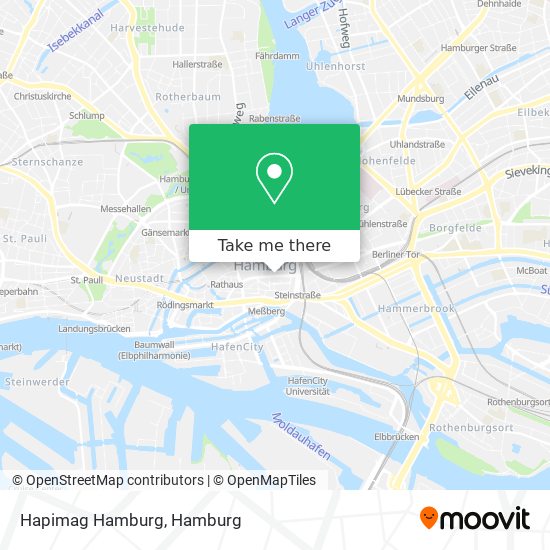 Hapimag Hamburg map