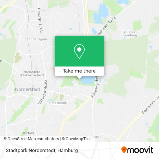 Карта Stadtpark Norderstedt