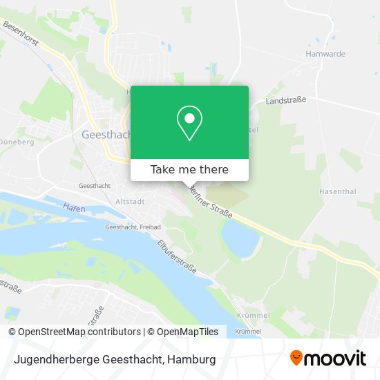 Jugendherberge Geesthacht map