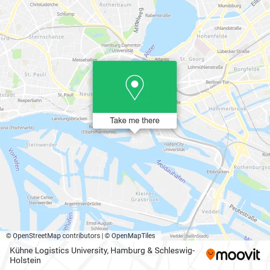 Kühne Logistics University map