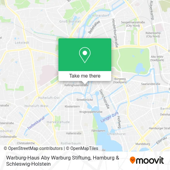 Карта Warburg-Haus Aby Warburg Stiftung