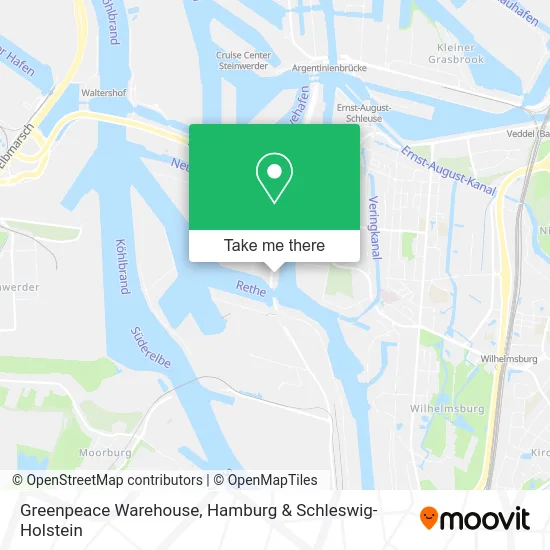 Greenpeace Warehouse map